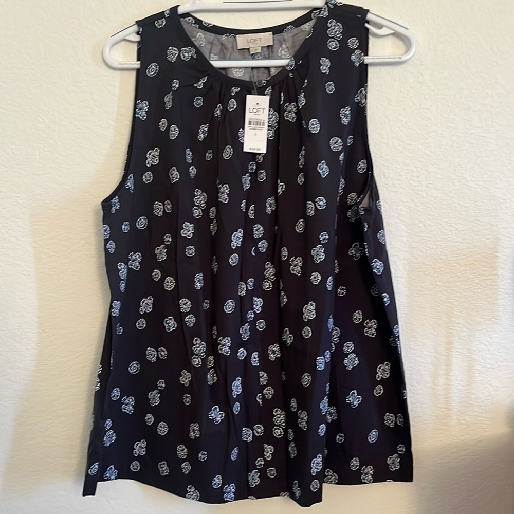 NWT- The Loft By Ann Taylor- Tank Top NWT; Size Large